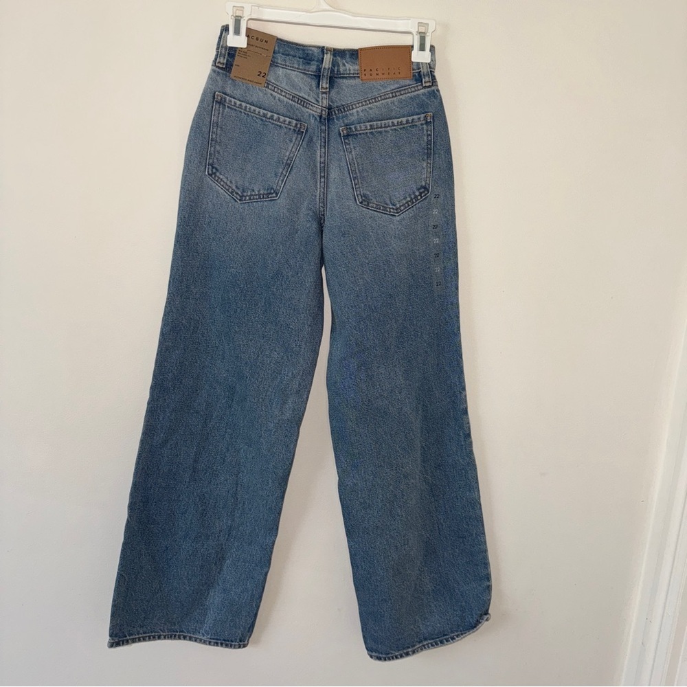 NWT PacSun Cali Medium Indigo Baggy Boyfriend Jeans 22 - Picture 5 of 7